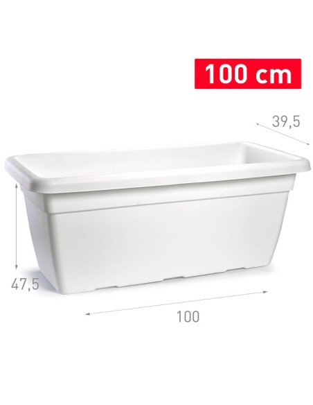 JARDINERA 100CM BLANCO