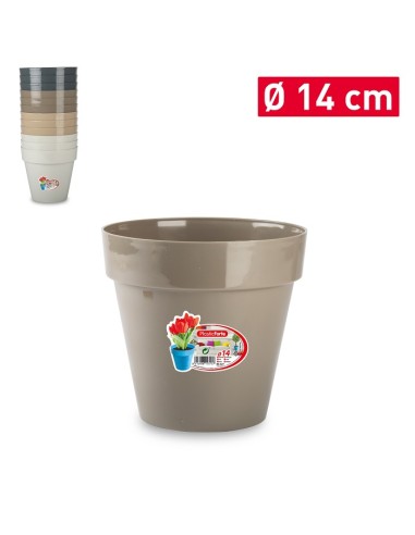 MACETA DECORATIVA 14 CM SURTIDO MTGM