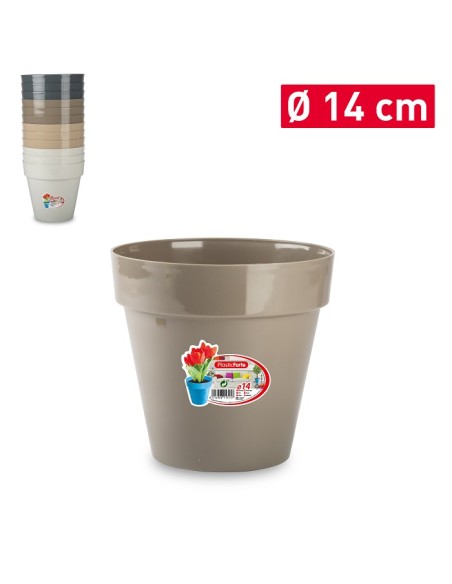 MACETA DECORATIVA 14 CM SURTIDO MTGM