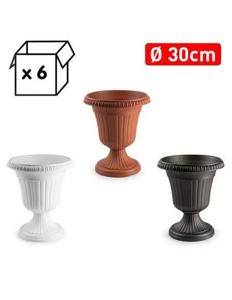 MACETA OLIMPO 30 CM SURT BAT