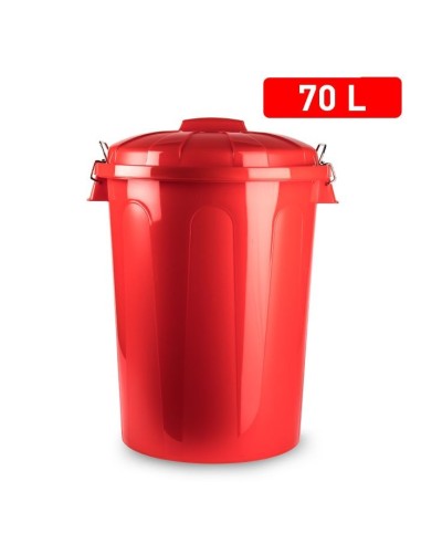 CUBO COMUNIDAD 70L ROJO