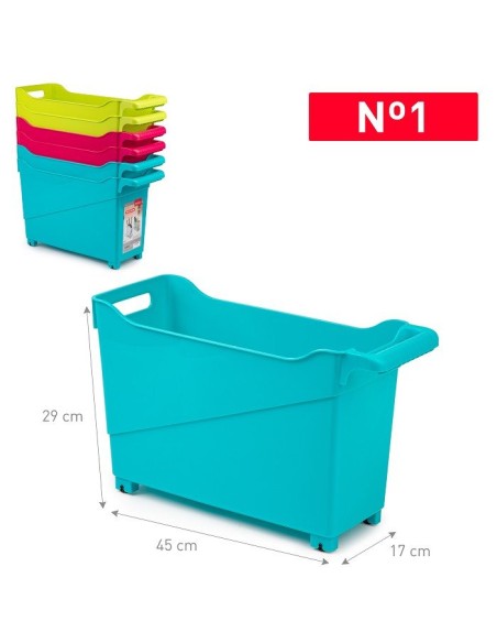 CARRITO Nº1 17X45X29CM SURTIDO MULTIUSOS