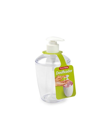 DOSIFICADOR JABON BASIC TRANSPARENTE