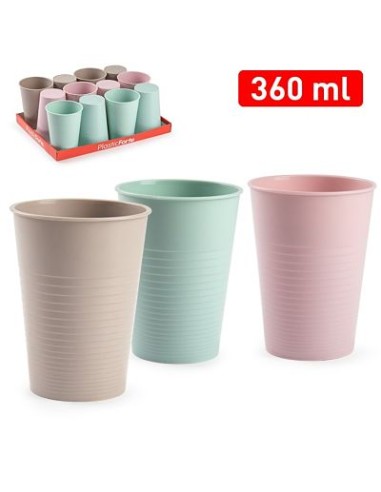 VASO GRANDE H 360ML SURT VRM
