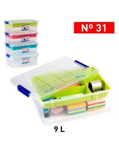 CAJA 9L 26X37X14CM Nº31 CON BANDEJA