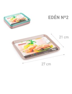 BANDEJA 27X21CM EDEN PEQUEÑA SURT VRM