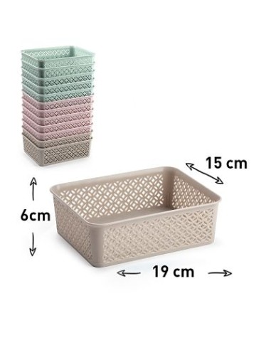 CESTO 6X15X19CMCOLOR 12343 SURT VRM