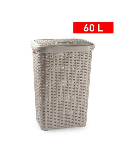 PONGOTODO 60L MARRON CUADRADO RATTAN