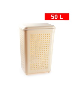 PONGOTODO 50L CREMA CUADRADO RATTAN