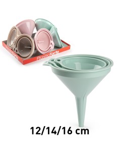 EMBUDOS 12/14/16CM SET 3UND SURT VRM