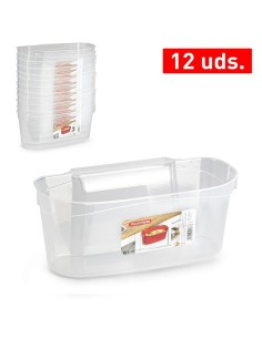 CESTA RECOGEDORA PARA COCINA TRANSPARENTE