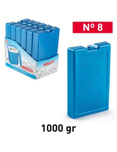 ACUMULADOR DE FRIO Nº 8 1000 G AZUL METALIZADO