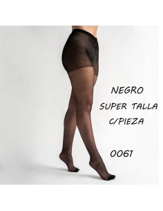 PANTY NEGRO SUPER TALLA  C/PIEZA TRASERA