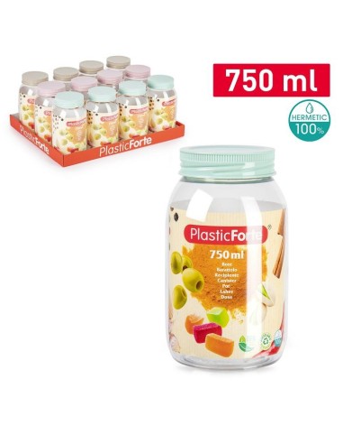 TARRO 750ML REDONDO PET SURT VRM