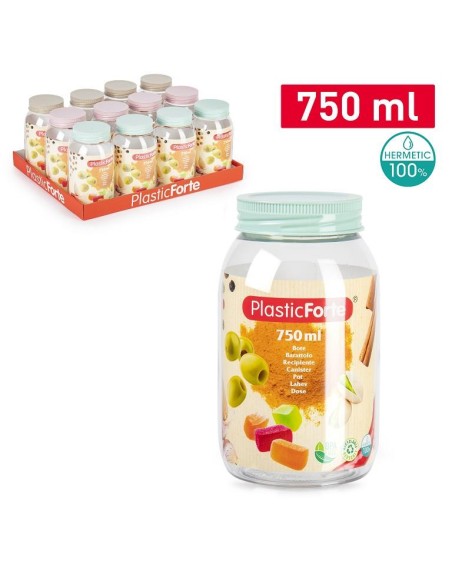 TARRO 750ML REDONDO PET SURT VRM