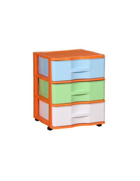 CAJONERA 3 CAJONES WAGON MULTICOLOR
