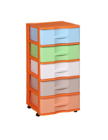 CAJONERA 5 CAJONES WAGON MULTICOLOR