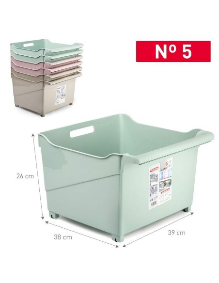 CARRITO Nº5 38X39X26CM MULTIUSOS SURT VRM