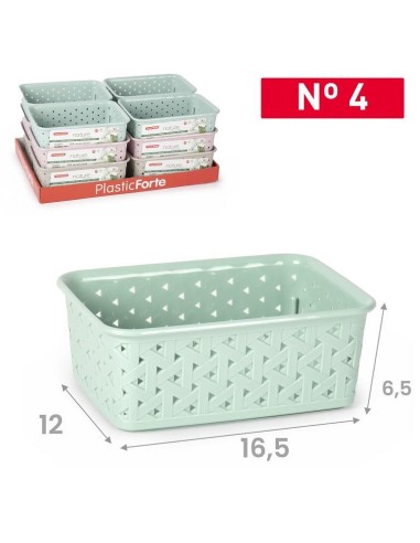 CESTO 12X6.5X16.5CM NATURE Nº 4 SURT VRM