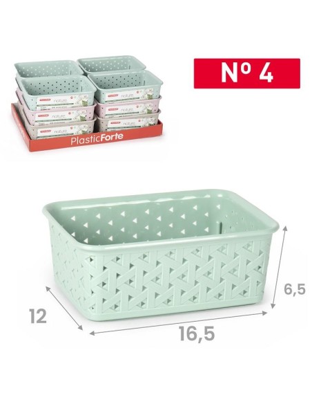 CESTO 12X6.5X16.5CM NATURE Nº 4 SURT VRM