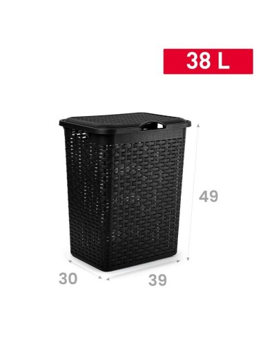 PONGOTODO RATTAN 38 L NEGRO