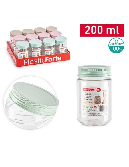 TARRO 200ML CLASSIC PET SURT VRM