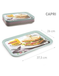 BANDEJA 26X37.5CM CAPRI SURT VRM