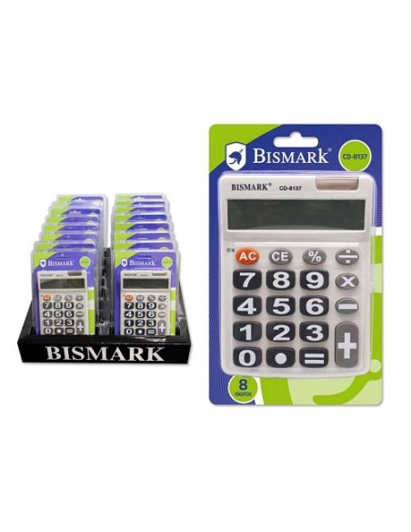 CALCULADORA 8 DIGIT BIG 8137
