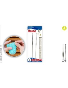 BLISTER 2 AGUJAS GANCHILLO Nº2