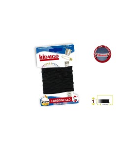 BLISTER 1MMX5M NEGRO CORDONCILLO