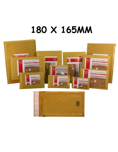 BOLSA ACOLCHADA CD`S 180 X 165 MM.