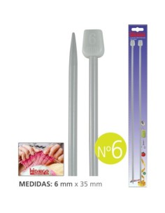 BLIS.AGUJAS TRICOTAR 6MM.x36CT