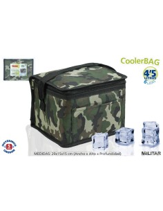 NEVERA DISEÑO C/ASA 4.5L MILITAR