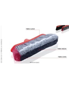 ESCOBA ELY 3 FIBRAS SIN MANGO