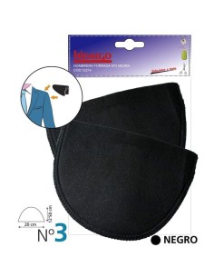 HOMBRERAS FORRA N3 NEG BOLSA