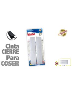 BLISTER CINTA CIERRE COSER 2x50 BL.