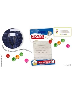 BL. CINTA ARREGLO 15mm.x1,5MT. BLA.