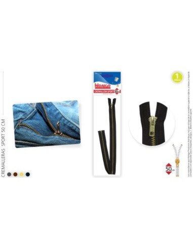BOLSA CREMALLERA SPORT 50CTS.