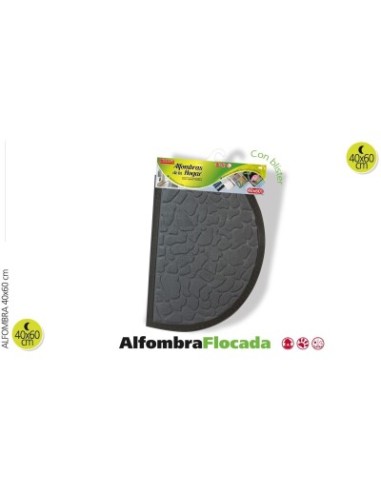ALFOMBRA FLOCADA 40x60 M/L GR