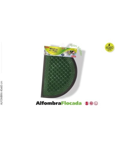 ALFOMBRA FLOCADA 40x60 M/L VE