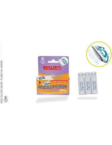 DESCALCIFICADOR PLANCHA VAPOR