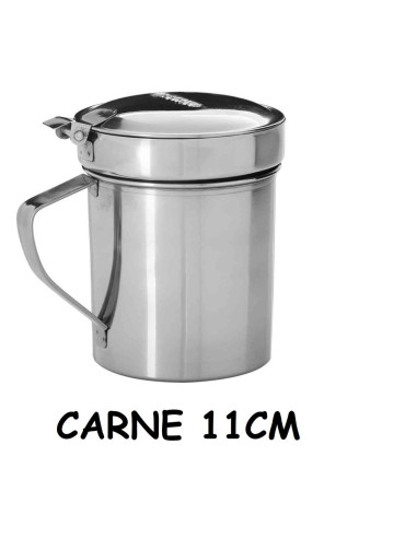 GRASERA 11CM CARNE INOX