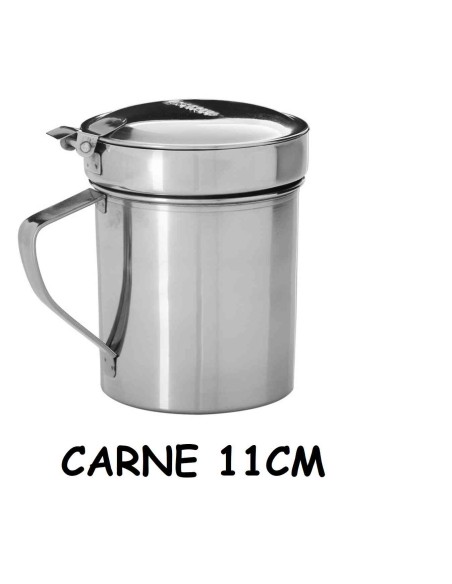GRASERA 11CM CARNE INOX