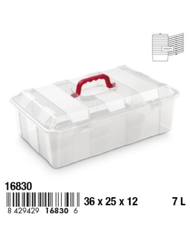 MALETIN 7L 36X25X12CM MULTIUSOS