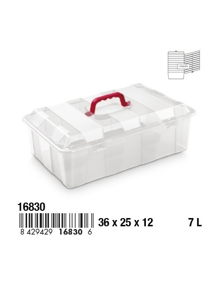 MALETIN 7L 36X25X12CM MULTIUSOS