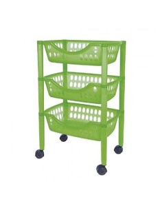 VERDULERO 8.5L 3 PISOS VERDE