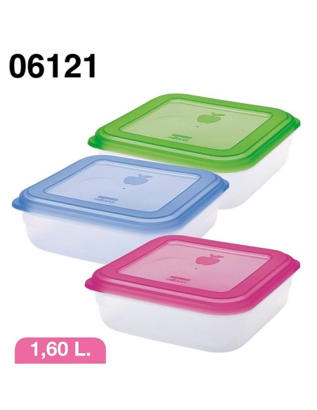 FIAMBRERA 1.6L CUADRADO 3 COLORES / SURTIDO