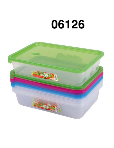 FIAMBRERA 4.5L RECTANGULAR TAPA ABRE FACIL