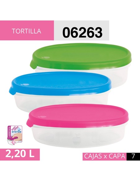 FIAMBRERA 2.2L REDONDO TAPA OPACA TORTILLA