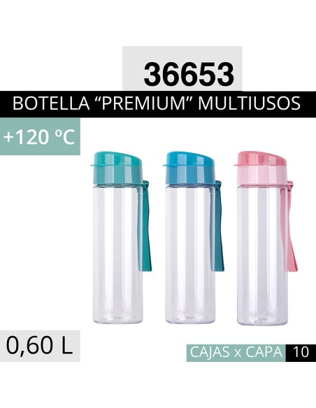BOTELLA 0.60L TAPON TRITAN